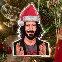 Image 1 of KEANU Christmas Ornament!