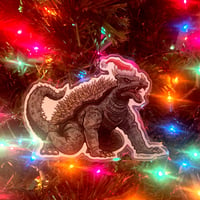 Image 2 of Anguirus Christmas Ornament!