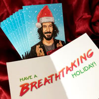 Image 1 of 10 PACK Keanu CHRISTMAS CARDS!