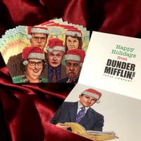 Image 2 of 10 PACK Scranton CHRISTMAS CARDS!