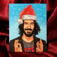 Image 1 of KEANU Christmas Card!