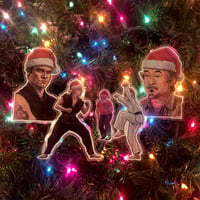 Image 1 of KARATE KICK Christmas Ornament 5 Pack COMBO!