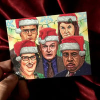 Image 4 of 10 PACK Scranton CHRISTMAS CARDS!