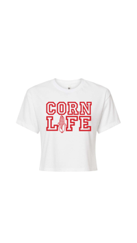 Universi-Tee Crop White