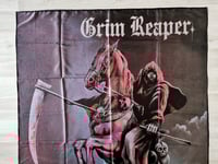 Image 3 of GRIM REAPER - See you in hell Flag (cloth poster Banner tapestry) Heavy metal NWOBHM