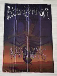 Image 1 of HOLY TERROR - Mind wars Flag (cloth poster Banner tapestry) Thrash metal