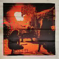 Image 1 of IMMORTAL - Diabolical fullmoon Mysticism Flag 3' x 3' (cloth poster Banner tapestry) Black metal