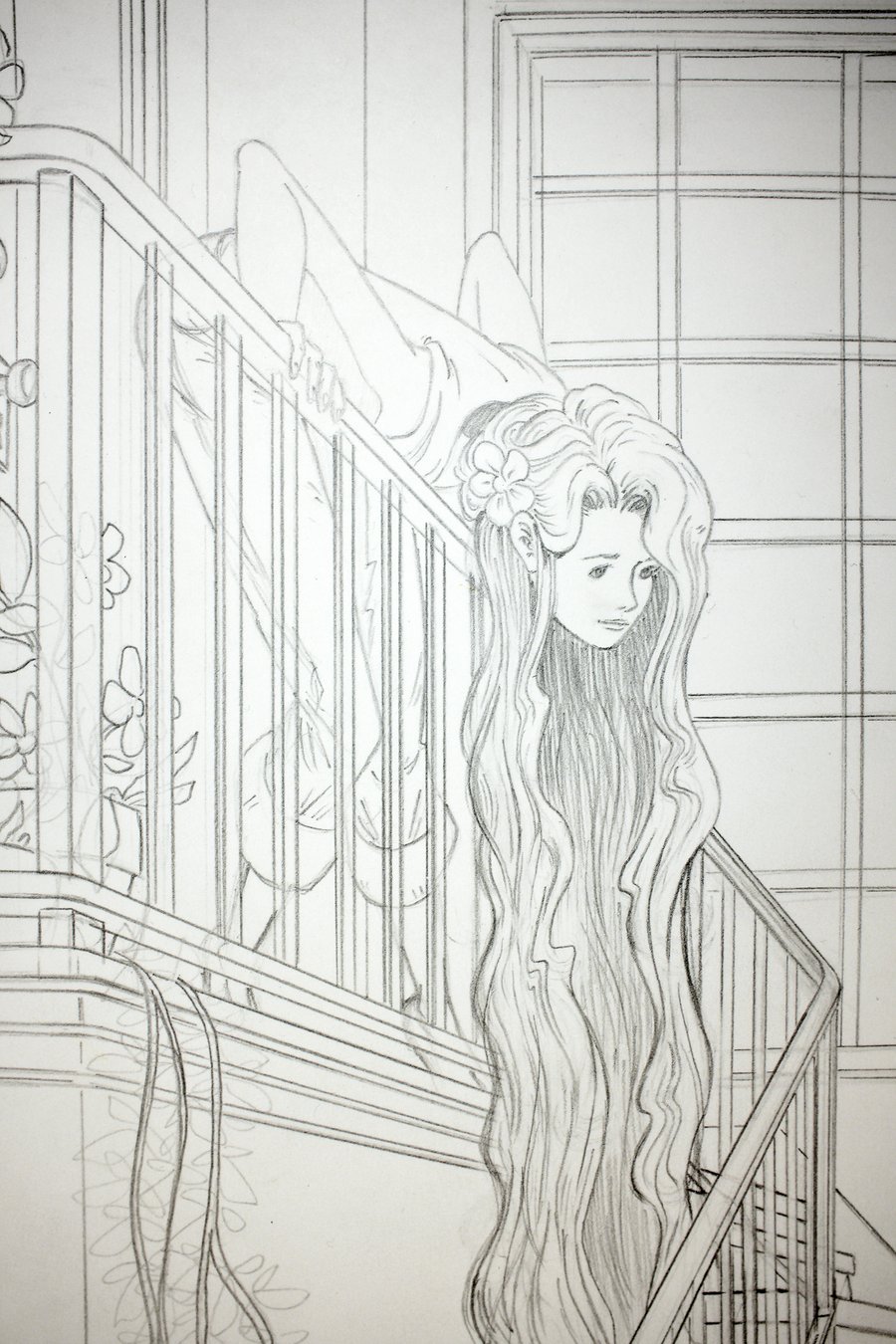 Image of Original Pencil Drawing - 311 MD 2024