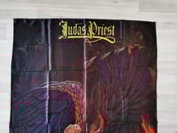 Image 2 of JUDAS PRIEST - Sad wings of destiny Flag (cloth poster Banner tapestry) Heavy metal NWOBHM