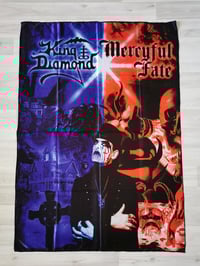 Image 1 of KING DIAMOND - Mercyful Fate Flag (cloth poster Banner tapestry) Heavy metal