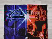 Image 3 of KING DIAMOND - Mercyful Fate Flag (cloth poster Banner tapestry) Heavy metal
