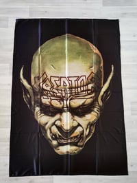 Image 1 of KREATOR - Behind the mirror Flag (cloth poster Banner tapestry) Teutonic thrash metal