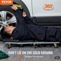 Image 14 of 2-in-1 Rolling Car Creeper