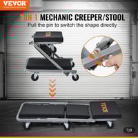 Image 15 of 2-in-1 Rolling Car Creeper