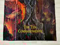 Image 3 of MALEVOLENT CREATION - The ten commandments Flag (cloth poster Banner tapestry) Death metal