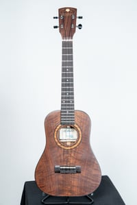 Image 1 of Windward Ukuleles Custom Walnut Tenor Bellshape