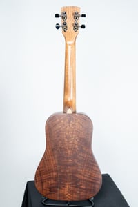 Image 5 of Windward Ukuleles Custom Walnut Tenor Bellshape