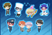 Free! Future Fish Sticker Sheet