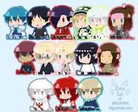 Dramatical Murder Die Cut Stickers