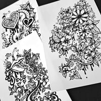 Image 1 of OOAK Ink Drawings (Small)