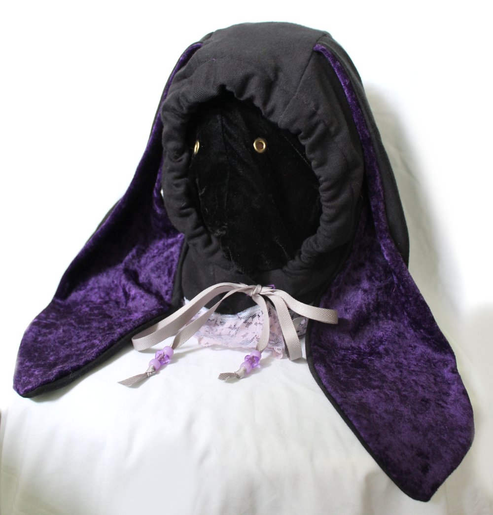 Image of Velvet Ear Bunny Hood