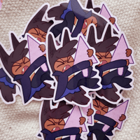 Image 2 of Sheepe and Wolfe Caret Stickers