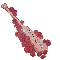 Image 1 of Yaoi and Yuri Paddles Stickers