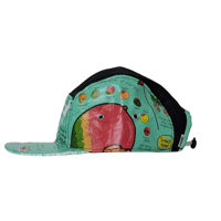 Image 3 of "Foodland Mango" 5 Panel Camper Hat