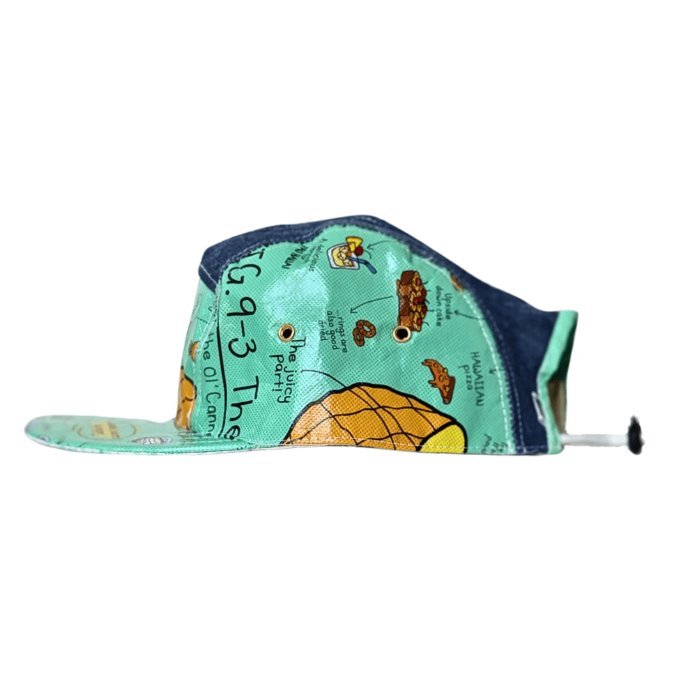 "Foodland Pineapple" 5 Panel Camper Hat