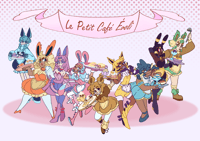 Evoli Cafe Print