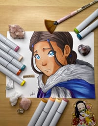 Image 1 of DRAWING Katara|ATLA