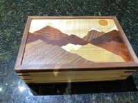 Image 1 of Inlaid Keepsake Box 1