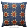 Nine Star Quilted Cushion Linen ~made to order