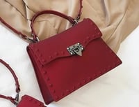 Image 4 of PU Leather Crossbody Handbag