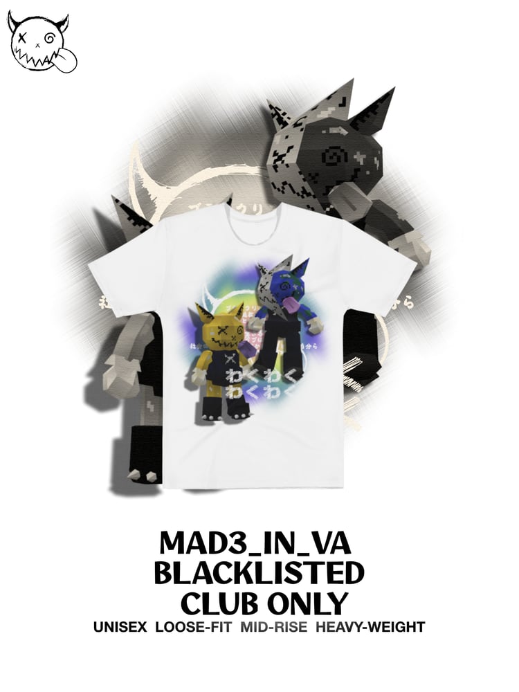 Image of BLACKLISTED ANNIVERSARY_<3:) TEE 10/10