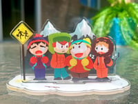 Image 4 of SouthPark Bus Stop Boys Standee