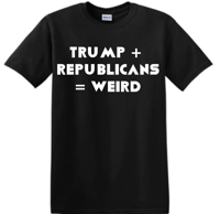 Trump + Republicans = Weird.
