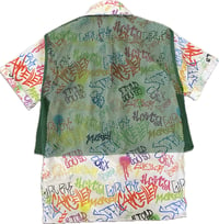 Image 4 of HC MESH COMBO SHIRT - GREEN