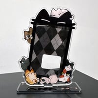 Image 1 of 'little meow meow' polaroid standee