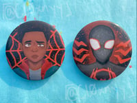 Image 2 of Across the Spider-Verse Button Pins