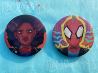 Image 5 of Across the Spider-Verse Button Pins