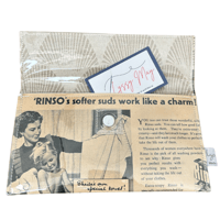 Image 2 of Vintage 1950's women's magazine wallet - Rinso's Softer Suds