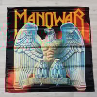 Image 1 of MANOWAR - Battle hymns Flag 3' x 3' (cloth poster Banner tapestry) Heavy metal Power metal