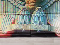 Image 3 of MANOWAR - Battle hymns Flag 3' x 3' (cloth poster Banner tapestry) Heavy metal Power metal