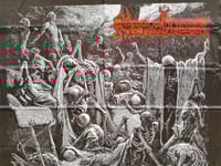 Image 2 of MERCILESS - The awakening Flag 3' x 3' (cloth poster Banner tapestry) Death Thrash metal