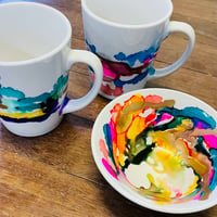 Image 2 of Noosa Alcohol Ink Mugs Workshop 