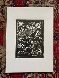 Image 1 of Fly Agaric lino print