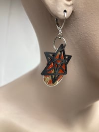 Image 8 of Inter-dimensional Traveler ‘Stained Glass’ Earrings