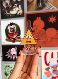 Image 1 of Bill Cypher -Small Acrylic Standee | Gravity Falls