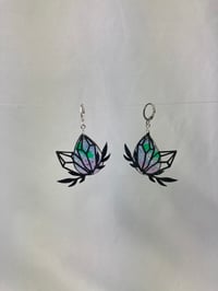 Image 3 of Crystal Connection ‘Stained Glass’ earrings